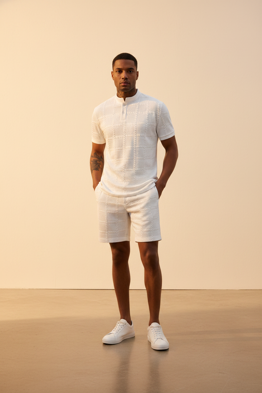 Getsova Structured Polo Shirt premium editorial shot